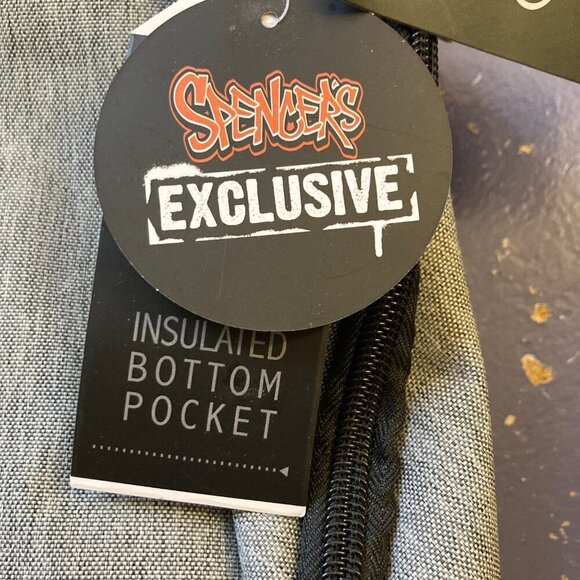 Spencer's Batman Backpack, NWT, Insulated bottom - Picture 3 of 10